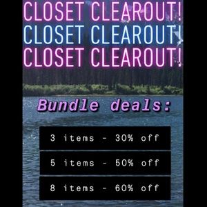 🌟CLOSET CLEAROUT🌟 bundle for deals!